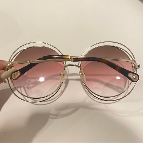 Chloe Pink Sunglasses - Picture 4 of 4